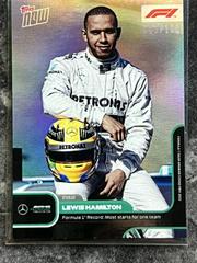 Lewis Hamilton [Rainbow Foil] #7 Racing Cards 2022 Topps Now Formula 1 Prices