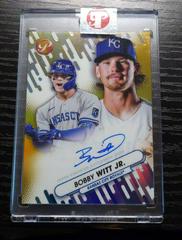 Bobby Witt Jr. [Gold] Baseball Cards 2023 Topps Pristine Fresh Faces Autographs Prices