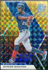 Byron Buxton [Gold Mosaic] Baseball Cards 2021 Panini Mosaic Prices