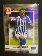 Dodi Lukebakio [Gold Wave Refractor] #9 Soccer Cards 2020 Topps Chrome Bundesliga Prices