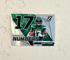 Garrett Wilson #BN-GW Football Cards 2022 Panini Zenith Behind the Numbers Prices
