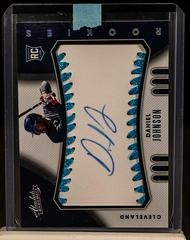 Daniel Johnson [Material Signature Light Blue] #105 Baseball Cards 2021 Panini Absolute Prices