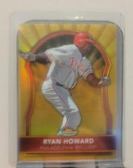 Ryan Howard [Gold Refractor] Baseball Cards 2011 Finest Prices
