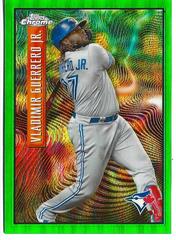 Vladimir Guerrero Jr. [Green] Baseball Cards 2022 Topps Chrome Sonic Expose Prices