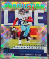 Derrick Henry [Cosmic] Football Cards 2023 Panini Donruss Production Line Prices