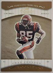 Chad Johnson [Timeless Tributes] #128 Football Cards 2001 Panini Donruss Classics Prices