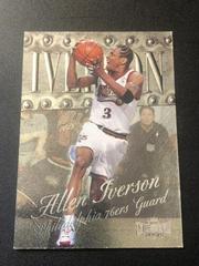 Allen Iverson #33 Basketball Cards 1998 Metal Universe Prices