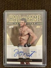 Forrest Griffin [Gold] #HF-FGF Ufc Cards 2022 Panini Chronicles UFC Hall of Fame Autographs Prices
