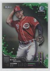 Nick Senzel [Green Refractor] #BTP-11 Baseball Cards 2019 Bowman Chrome Scouts' Top 100 Prices