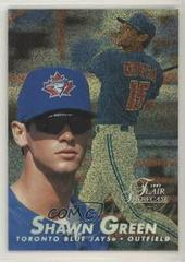 Shawn Green [Row 0] #131 Baseball Cards 1997 Flair Showcase Prices