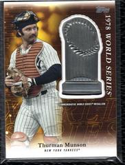 Thurman Munson Baseball Cards 2023 Topps Update Commemorative World Series Trophy Medallion Prices