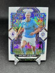 Erling Haaland [White Sparkle] #9 Soccer Cards 2022 Panini Prizm Premier League Prices