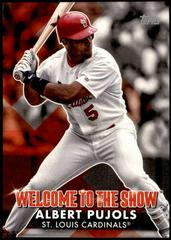 Albert Pujols [5x7] #WTTS-8 Baseball Cards 2022 Topps Welcome to the Show Prices