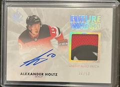 Alexander Holtz #FWAP-AH Hockey Cards 2021 SP Authentic Future Watch Auto Patch Prices