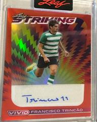 Francisco Trincao [Red] #S-FT1 Soccer Cards 2022 Leaf Vivid Striking Autographs Prices