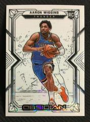 Aaron Wiggins [White Pulsar] #191 Basketball Cards 2021 Panini Obsidian Prices