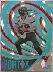 Tom Brady [Cubic] #VTX-16 Football Cards 2022 Panini Donruss Vortex Prices