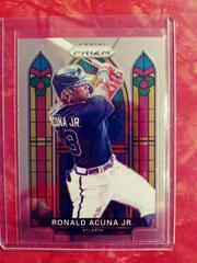 Ronald Acuna Jr. #SG-4 Baseball Cards 2021 Panini Prizm Stained Glass Prices