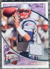 Tom Brady [Jersey Purple] Football Cards 2009 Upper Deck Heroes Prices