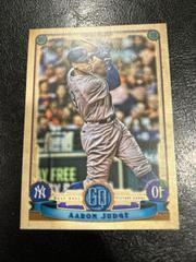 Aaron Judge [GQ Logo Swap] #300 Baseball Cards 2019 Topps Gypsy Queen Prices