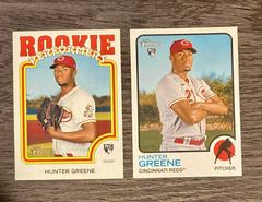 Hunter Greene Baseball Cards 2022 Topps Heritage Rookie Performers Prices