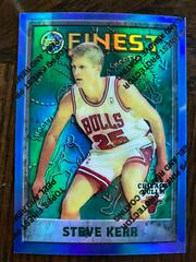 Steve Kerr [Refractor] #22 Basketball Cards 1995 Finest Prices