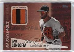 Evan Longoria [Red] Baseball Cards 2019 Topps Major League Material Prices