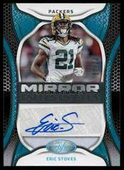 Eric Stokes [Teal] #MS-ES Football Cards 2022 Panini Certified Mirror Signatures Prices