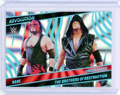 Kane, Undertaker [Sunburst] Wrestling Cards 2022 Panini Revolution WWE Prices