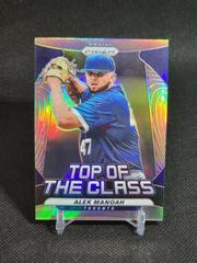 Alek Manoah #TOC-11 Baseball Cards 2020 Panini Prizm Top of the Class Prices