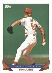 Tyler Green #37T Baseball Cards 1993 Topps Traded Prices