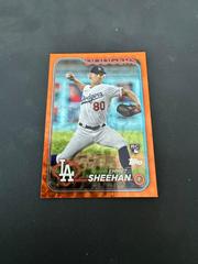 Emmet Sheehan [Orange Crackle Foil] #283 Baseball Cards 2024 Topps Prices