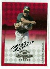 Miguel Tejada [Autograph] Baseball Cards 1998 Donruss Signature Prices