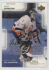 Rick DiPietro Hockey Cards 2000 Upper Deck Pros & Prospects Prices