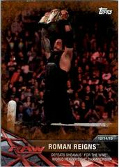Roman Reigns [Bronze] Wrestling Cards 2017 Topps WWE Road To Wrestlemania Prices
