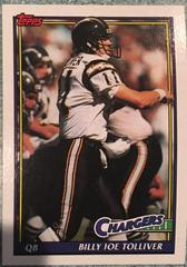 Billy Joe Tolliver #438 Football Cards 1991 Topps Prices
