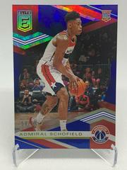 Admiral Schofield [Blue] #149 Basketball Cards 2019 Panini Donruss Elite Prices