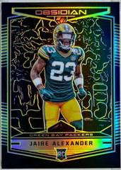 Jaire Alexander [Yellow] #150 Football Cards 2018 Panini Obsidian Prices