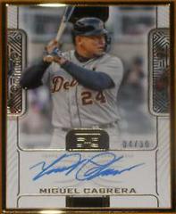 Miguel Cabrera Baseball Cards 2023 Topps Definitive Framed Autograph Collection Prices