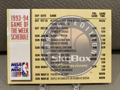 1993 94 Game of the week schedule Basketball Cards 1993 Skybox Premium Prices