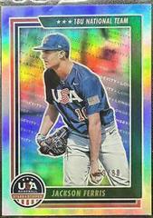 Jackson Ferris [Hobby Longevity Holo Silver] Baseball Cards 2022 Panini Stars & Stripes USA Prices