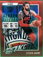Steven Adams [Red] #6 Basketball Cards 2018 Panini Contenders Optic Prices