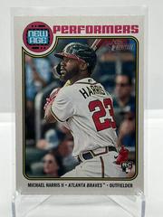 Michael Harris II #NA-7 Baseball Cards 2023 Topps Heritage New Age Performers Prices