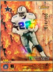 Emmitt Smith [Gold Refractor] Football Cards 2000 Topps Finest Prices