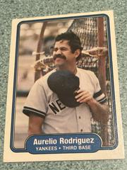Aurelio Rodriguez #53 Baseball Cards 1982 Fleer Prices