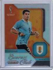 Luis Suarez [Silver] Soccer Cards 2022 Panini Prizm World Cup Scorers Club Prices