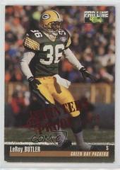 LeRoy Butler [Printer's Proofs] Football Cards 1995 Pro Line Prices