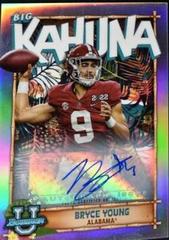 Bryce Young [Autograph] #TBK-1 Football Cards 2022 Bowman Chrome University The Big Kahuna Prices