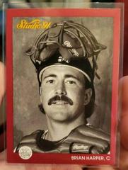 Brian Harper #86 Baseball Cards 1991 Studio Prices
