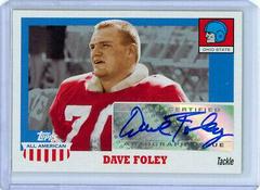 Dave Foley Football Cards 2005 Topps All American Autograph Prices